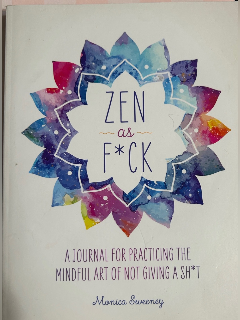 Zen as F*ck Colorful Lotus Journal